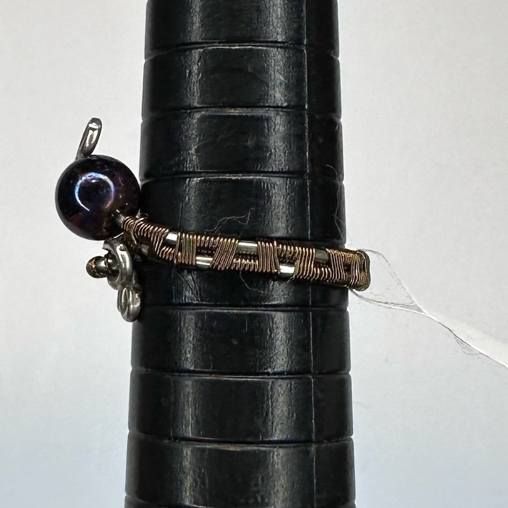 Wire wrap ring handmade - Picture 2 of 4